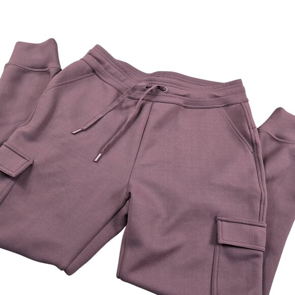 32 Degrees Heat Womens Jogger Pants M Purple Cargo Athleisure Streetwear - Picture 6 of 12